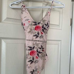 Cupshe floral swimsuit